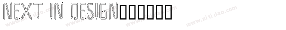 Next In Design字体转换